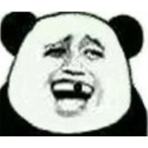 панда с лицом китайца, мальчик, ким чен ир, ting bu dong мем, panda