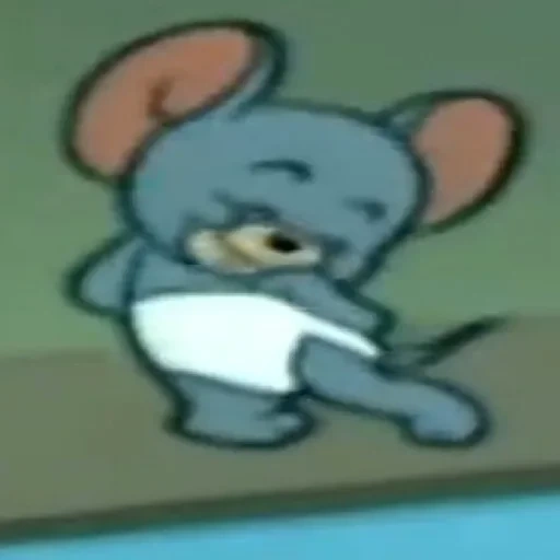 mouse from tom and jerry, jerry and little mouse, mouse jerry is embarrassed, mouse nephew jerry, mouse jerry taffi
