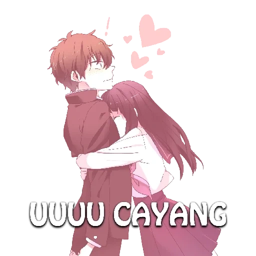 pelukan anime, anime yang indah dalam pasangan, pasangan anime yang cantik, anime dalam pasangan, romansa anime