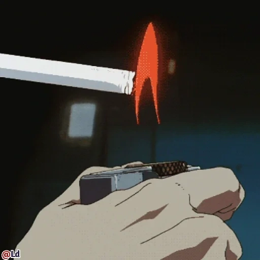 рисунок, сигареты аниме, аниме грустные моменты, аниме грустные, anime