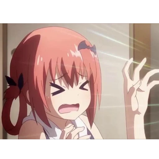 gabriel descarga, satania kurumizawa, gabriel descarga satania, anime, satania macdowell