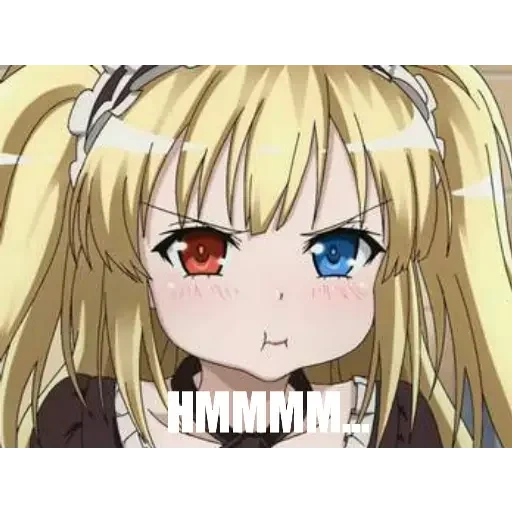 i have few friends, kobato hasegawa, offended face of anime, anime, face anime