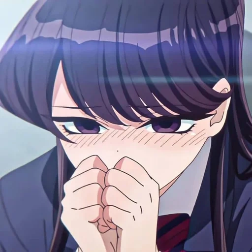 anime, anime, gansin, _ᴋᴀᴋᴀᴀɪ ᴅᴀᴋ ᴊᴀ ɴᴀɪ s et ᴀɴ__, komi canmunicate amv reconnaissant