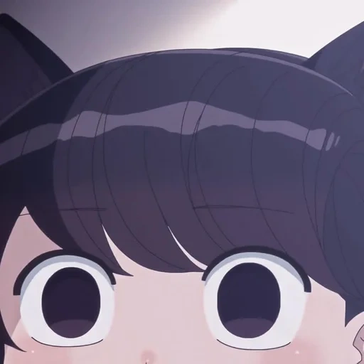 anime, gato, algum anime, momentos de anime, komi san waomyushou