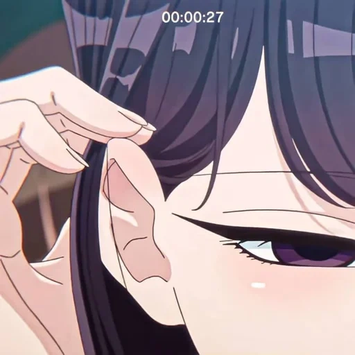 anime, anime, komi san, anime girl, anime charaktere