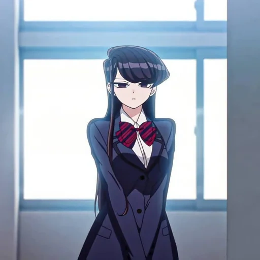 komi san, komi shouko, komyushou desu, personnages d'anime, komi canon comunicate komi's mom art