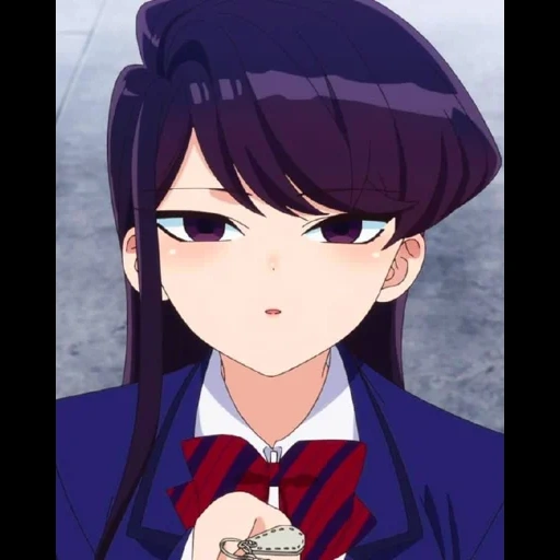 komi san, anime girls, komi canon comunicate anime, komi can’t communicate episode 10, komi canon cummunicate 3840 2160 wallpaper