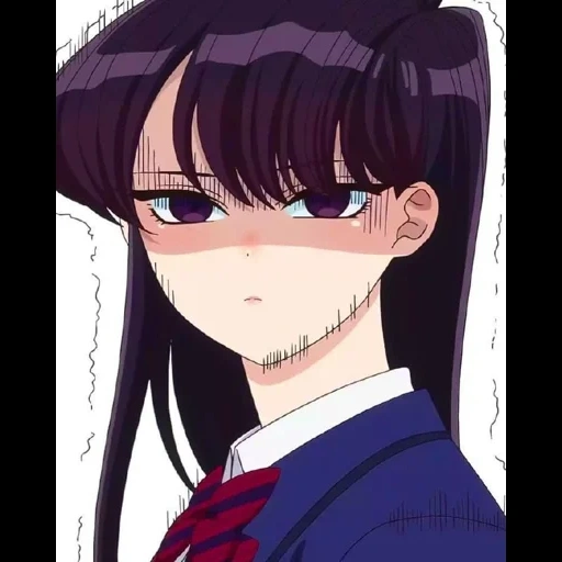 anime, komi san, mount comi, komi shouko, anime girl