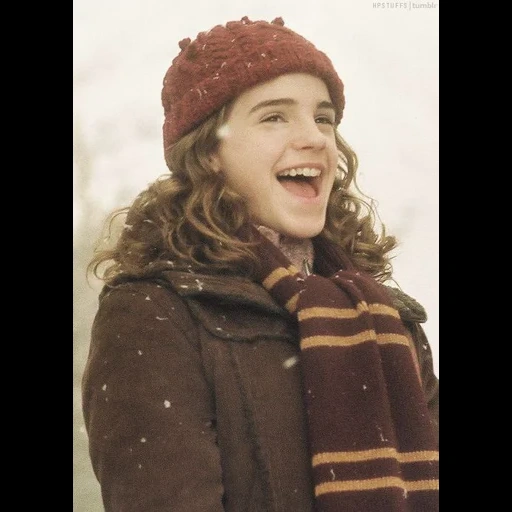 hermione granger, harry ron hermione winter, lenço de hermione granger, hermione granger harry potter, prisioneiro de hermione granger azkaban