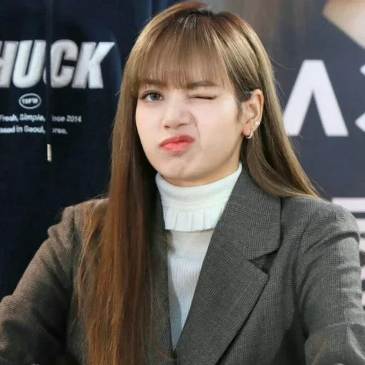 jeune femme, rose noir, lisa blackpink, blackpink lalisa