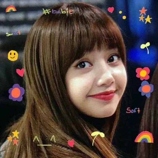 the little girl, die ginger show, black powder, lisa blackpink, lalisa blackpink