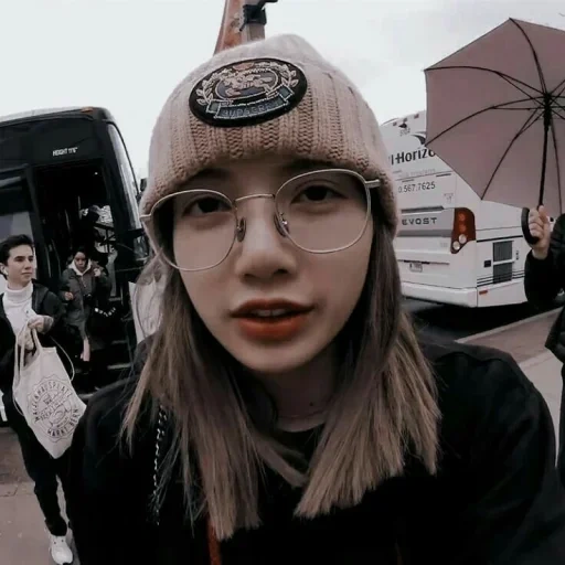 les filles, jeune femme, rose noir, lalisa manoban, belle fille