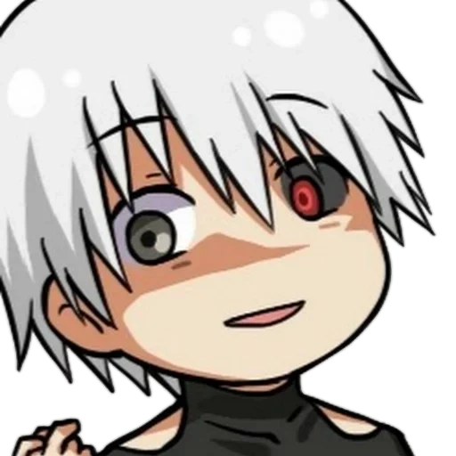 канеки кен, kaneki ken, чиби канеки, канеки кен чиби, токийский гуль чиби