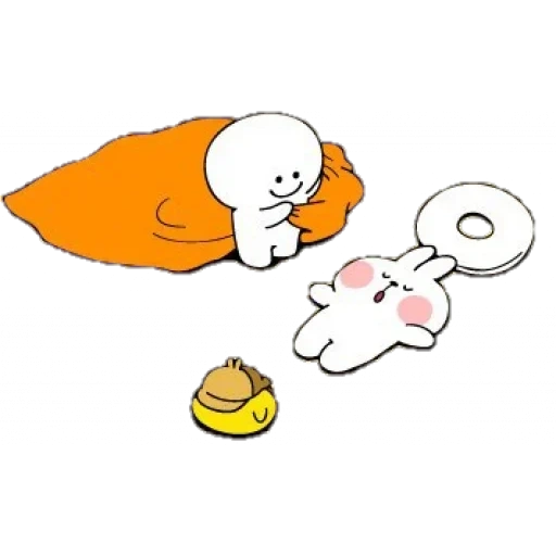 kucing, latar belakang gudetama, kelinci snoopy, pola yang lucu, hewan lucu