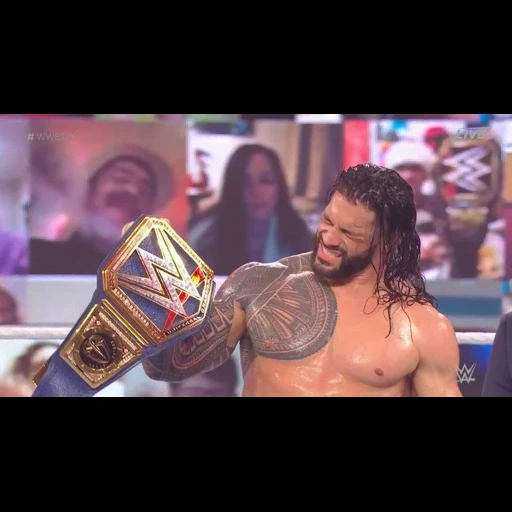 wwe, uomini, roman raines, wwe 2021 fiction, 2021 roman ryan world championship