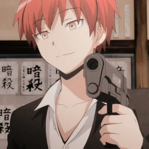 killer, kacabane industrie, akabane karma, karma-killer, anime killer class