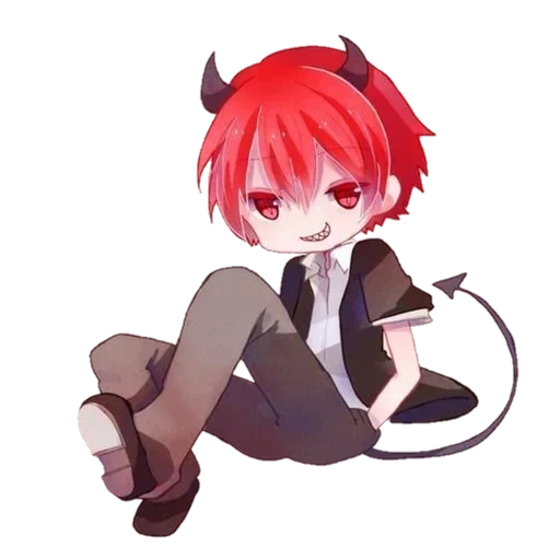 karma akabane, enma chibi renacido, karma akaban chibi, karma akaban algunos, clase de asesinos karma chibi