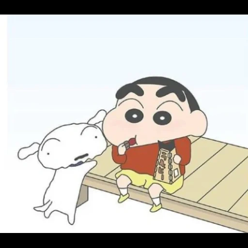 animación, xingtian, shin chan, y naruto naruto, patrón de animación lindo