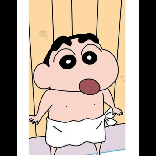 xingtian, gente, shin chan, nueva caricatura zen, trabajadores de lavandería sentakuya shin-chan