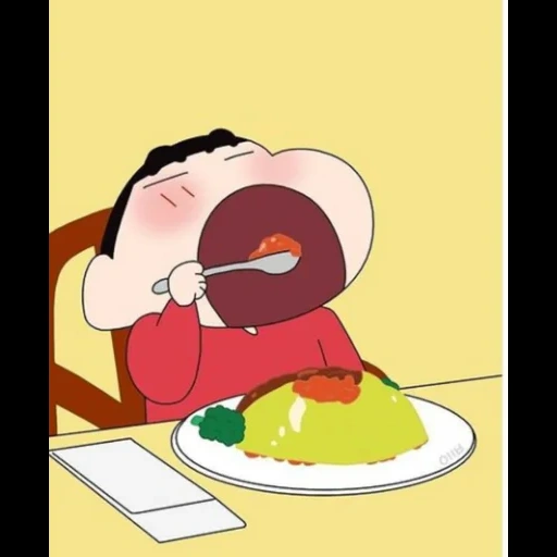 sin-chan, shin chan, le battute sono divertenti, vergogna griffina, gli oggetti della tabella