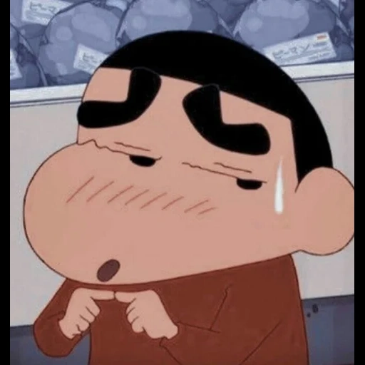 animation, people, shin chan, meme character