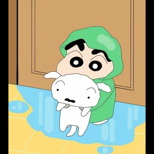 anime, tiktok, hoshita, shin chan, ilustrasi yang lucu