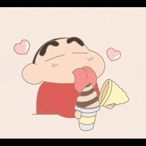 animación, xingtian, gente, twitter, shin chan