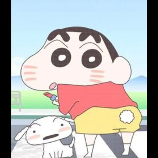 аниме, син-тян, shin chan, shinchan мультик, свинка 360 ютубер