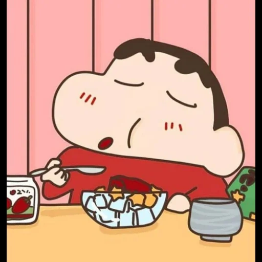 xingtian, animación, shin chan, nueva caricatura zen, pantalla de bloqueo