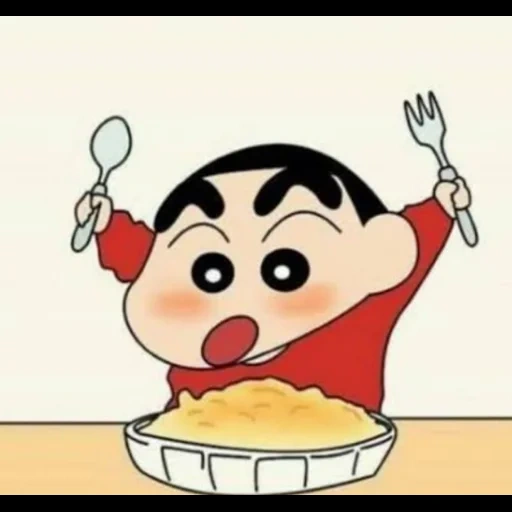 sakata, cartoon, party, shin chan, right now