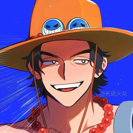 аниме, эйс ван пис, one piece ace, портгас ди эйс, персонажи аниме