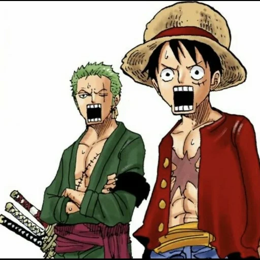 luffy, ван-пис, манга луффи, манки д луффи, зоро луффи манга