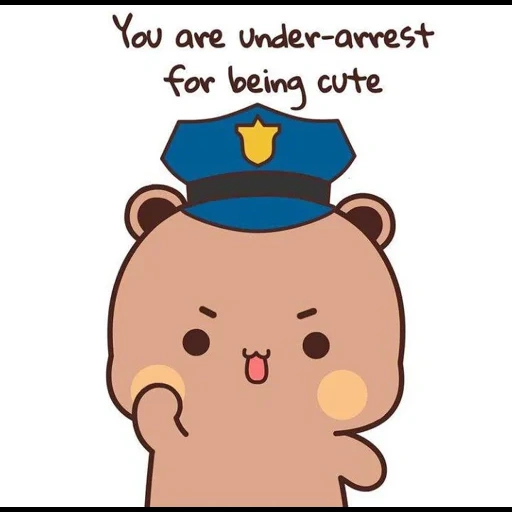 cute bear, cute cartoon, kawaii drawings, cute drawings, the animals are cute