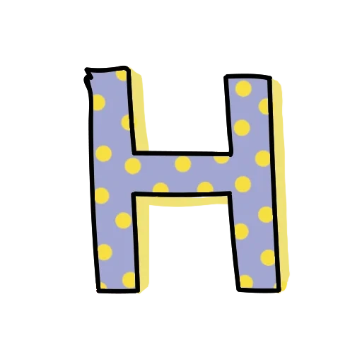 le lettere, lettera h, lettera h, l'alfabeto, alfabeto alfabetico