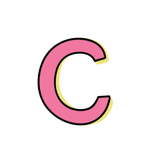 alphabet, text, letter c, colored letters, russian alphabet