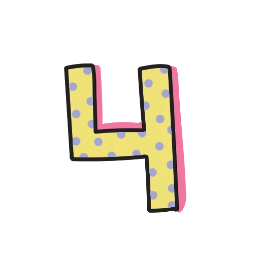 letras, s carta, h carta, número 4, las letras del alfabeto