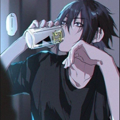 gambar, san anime, anime guys, anime guys, alkohol kun anime