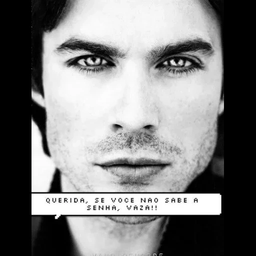 йен сомерхолдер, damon salvatore, деймон сальваторе, йен сомерхолдер глаза, йен сомерхолдер портрет