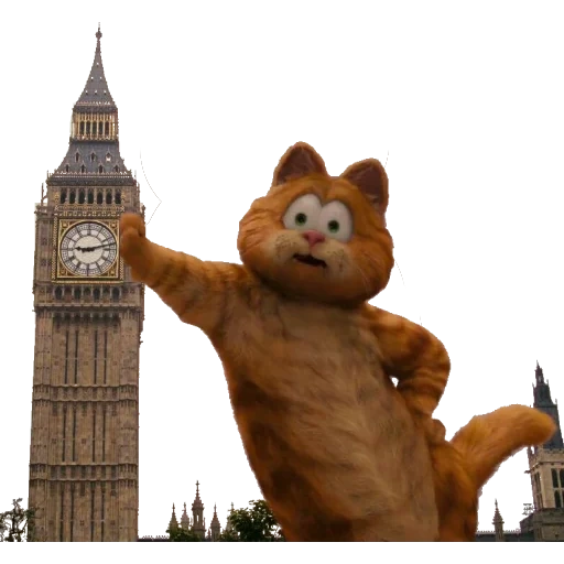 гарфилд, garfield, гарфилд 2, бен гарфилд, гарфилд биг бен