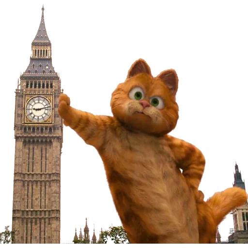 garfield, garfield, garfield 2, garfield cat, garfield big ben