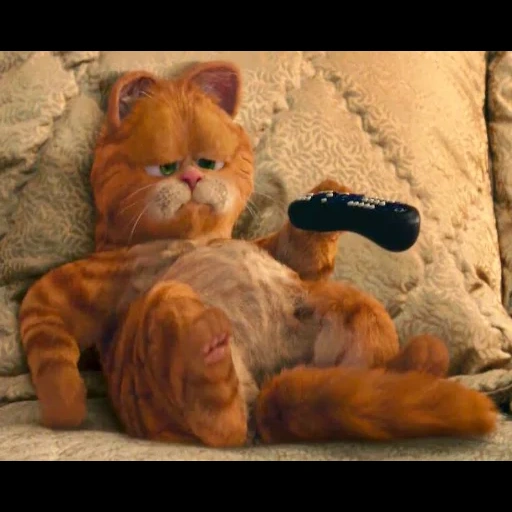 garfield, garfield 2, gato garfield, cartoon garfield, cartoon red cat garfield