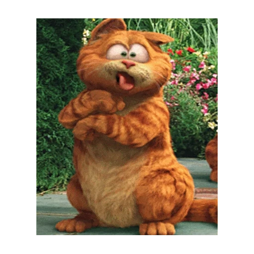 garfield, garfield, garfield 2004, garfield life, garfield the red cat