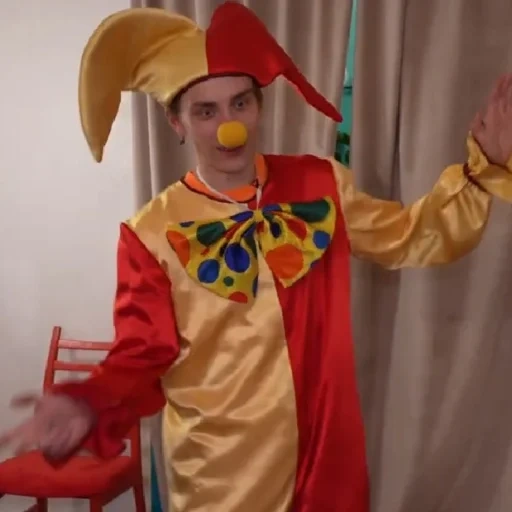 costume da clown, dress up arlecchino, set di prezzemolo per ragazzi, abito da clown di carnevale, costume arlecchino carnevale