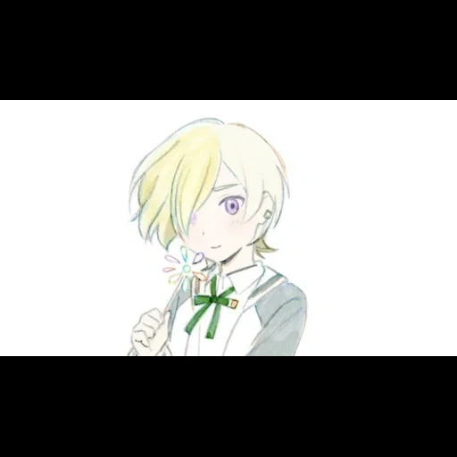 animation, anime boy, anime girl, anime guy blonde hair, blonde hair and blue eyes kara animation