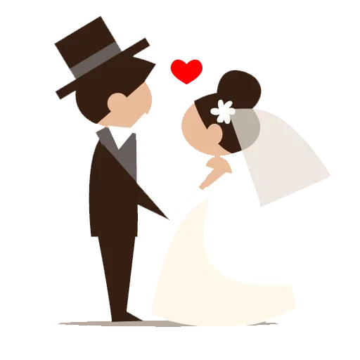 vektor pengantin wanita, ilustrasi pernikahan, pengantin vektor, kartun pengantin pengantin, template magnet pernikahan