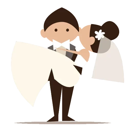 braut clipart, hochzeitsclipart, hochzeitsillustrationen, vektor braut bräutigam, hochzeitsvektorfiguren