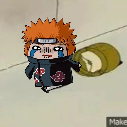 chibi ya yan, fire shadow ninja chibi, personajes de animación, naruto chibi ya yan, la luna pequeña gobierna toby