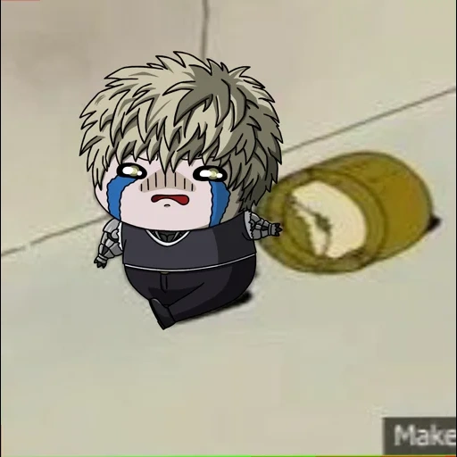 genos chibi, idéias de anime, anime fofo, anime kawai, personagens de anime