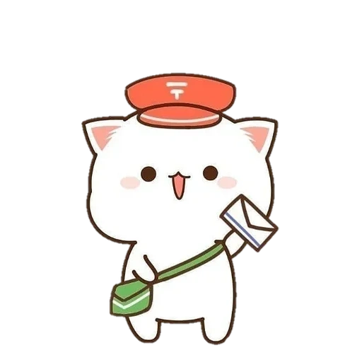 candaan, kucing kawaii, kucing chibi lucu, kucing persik mochi mochi