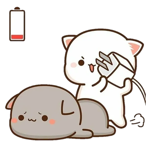 kucing kawaii, kitty chibi kawaii, gambar kawaii yang lucu, kucing kawaii yang cantik, love cats kawaii